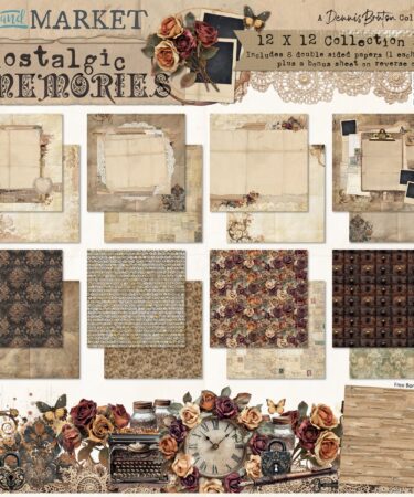 49 and Market - Collezione Nostalgic Memories - 12 x12 Collection Pack