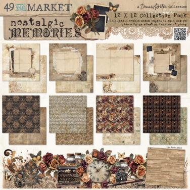 49 and Market - Collezione Nostalgic Memories - 12 x12 Collection Pack