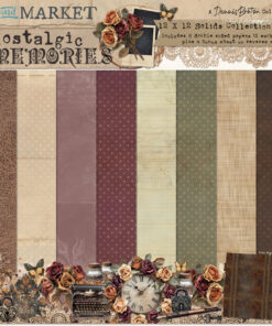 49 and Market - Collezione Nostalgic Memories - 12 x12 Solids Collection Pack