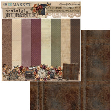 Alternative view of 49 and Market - Collezione Nostalgic Memories - 12 x12 Solids Collection Pack