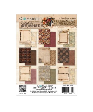 49 and Market - Collezione Nostalgic Memories - 6 x 8 Collection Pack