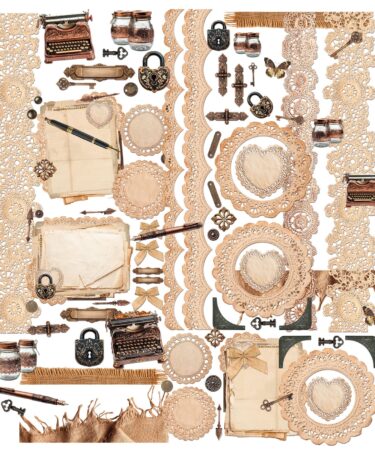 Alternative view of 49 and Market - Collezione Nostalgic Memories Laser Cut Ephemera