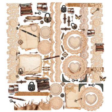 Alternative view of 49 and Market - Collezione Nostalgic Memories Laser Cut Ephemera