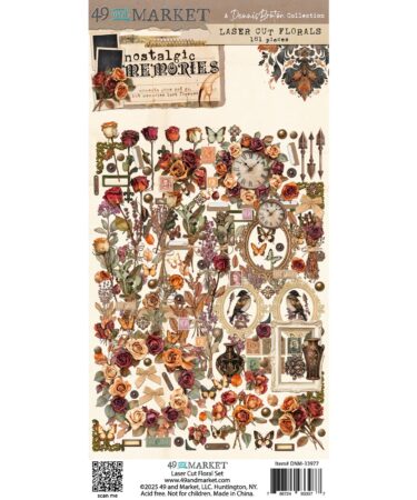 49 and Market - Collezione Nostalgic Memories Laser Cut Florals