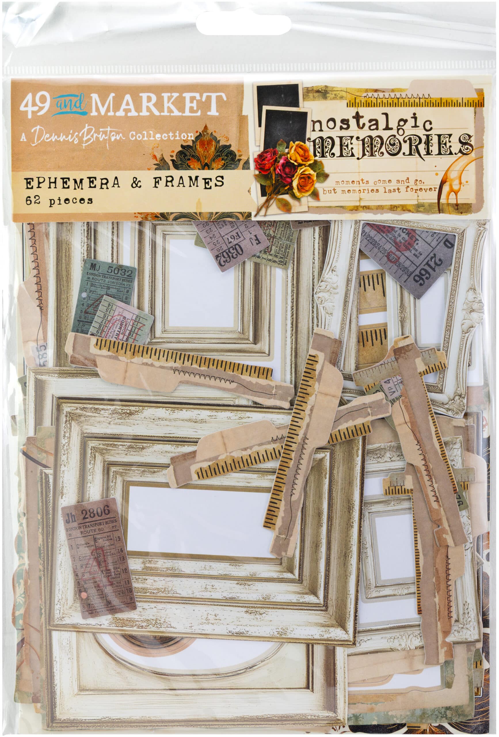 49 and Market - Collezione Nostalgic Memories Ephemera and Frames