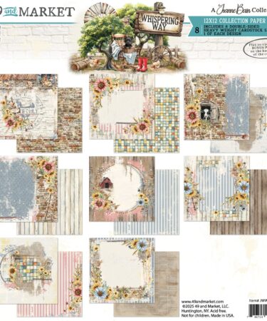 49 and Market - Collezione Whispering Way - 12 x12 Collection Pack