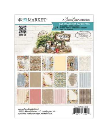 49 and Market - Collezione Whispering Way - 6 x 8 Collection Pack