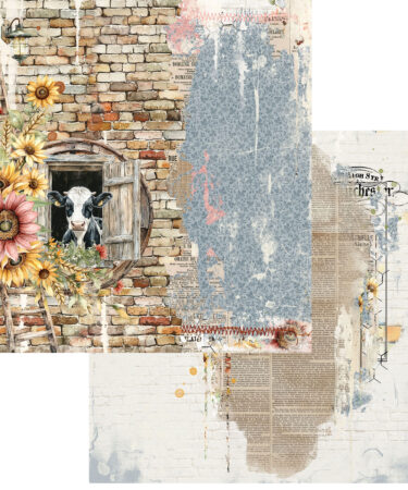 49 and Market - Collezione Whispering Way Paper - Barn Blessings