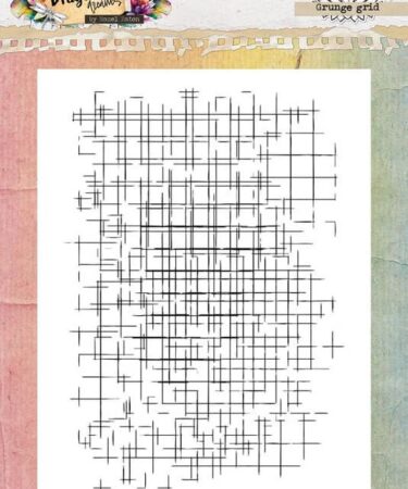 Alternative view of Studio Light Dragonfly Dreams Clear Stamp Grunge Grid