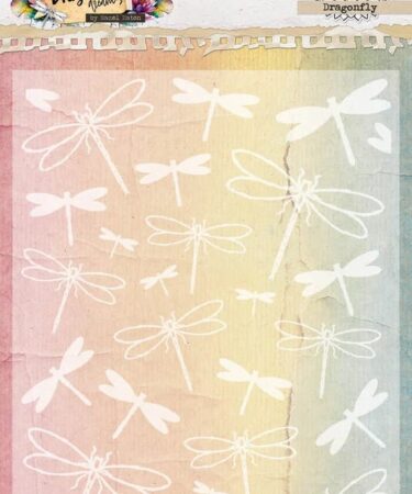 Studio Light Dragonfly Dreams Embossing Folder Dragonfly