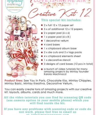 Mintay Creative Kit Love is in the Air