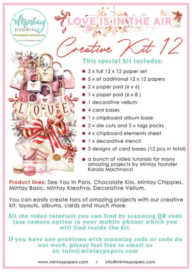 Mintay Creative Kit Love is in the Air