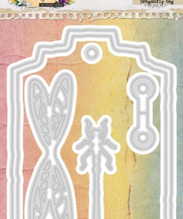 Studio Light Dragonfly Dreams Cutting Die Dragonfly Tag