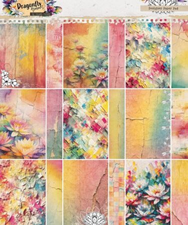 Studio Light Dragonfly Dreams Designer Paper Pad