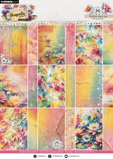 Studio Light Dragonfly Dreams Designer Paper Pad