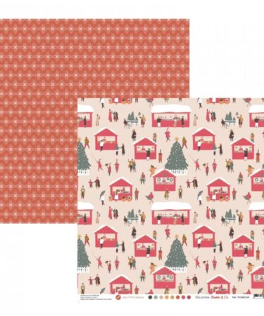 Mes P'tits Ciseaux - Collezione Bredele and Co  -  carta  num. 1