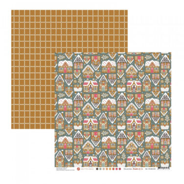 Mes P'tits Ciseaux - Collezione Bredele and Co  -  carta  num. 3