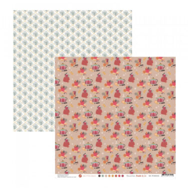 Mes P'tits Ciseaux - Collezione Bredele and Co  -  carta  num. 5