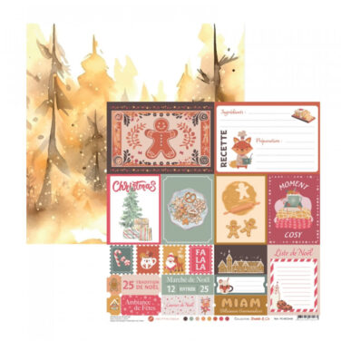 Mes P'tits Ciseaux - Collezione Bredele and Co  -  carta  num. 6