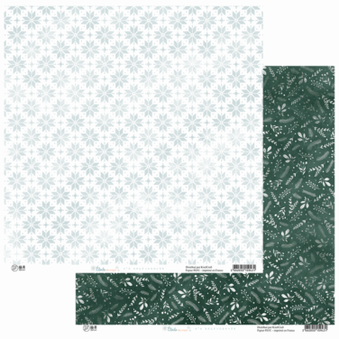 HA PI Little Fox- Collezione  Etoile des neiges  -  carta patterned numero 6