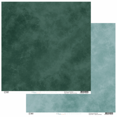 HA PI Little Fox- Collezione  Etoile des neiges  -  carta tinta unita - numero 8