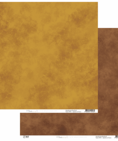 HA PI Little Fox- Collezione  Etoile des neiges  -  carta tinta unita - numero 9