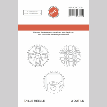Mes P'tits Ciseaux - Collezione Bredele and Co  - fustelle  Trio de cercles
