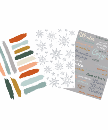 HA PI Little Fox -  Collezione Etoile des neiges - Transferts