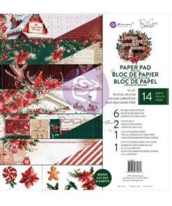 Prima Marketing - Collezione From the North Pole-  12x12 Inch Paper Pad
