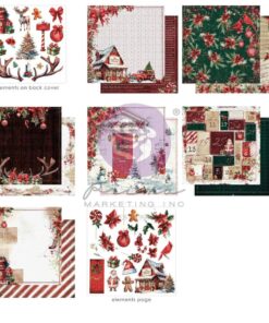 Alternative view of Prima Marketing - Collezione From the North Pole-  12x12 Inch Paper Pad