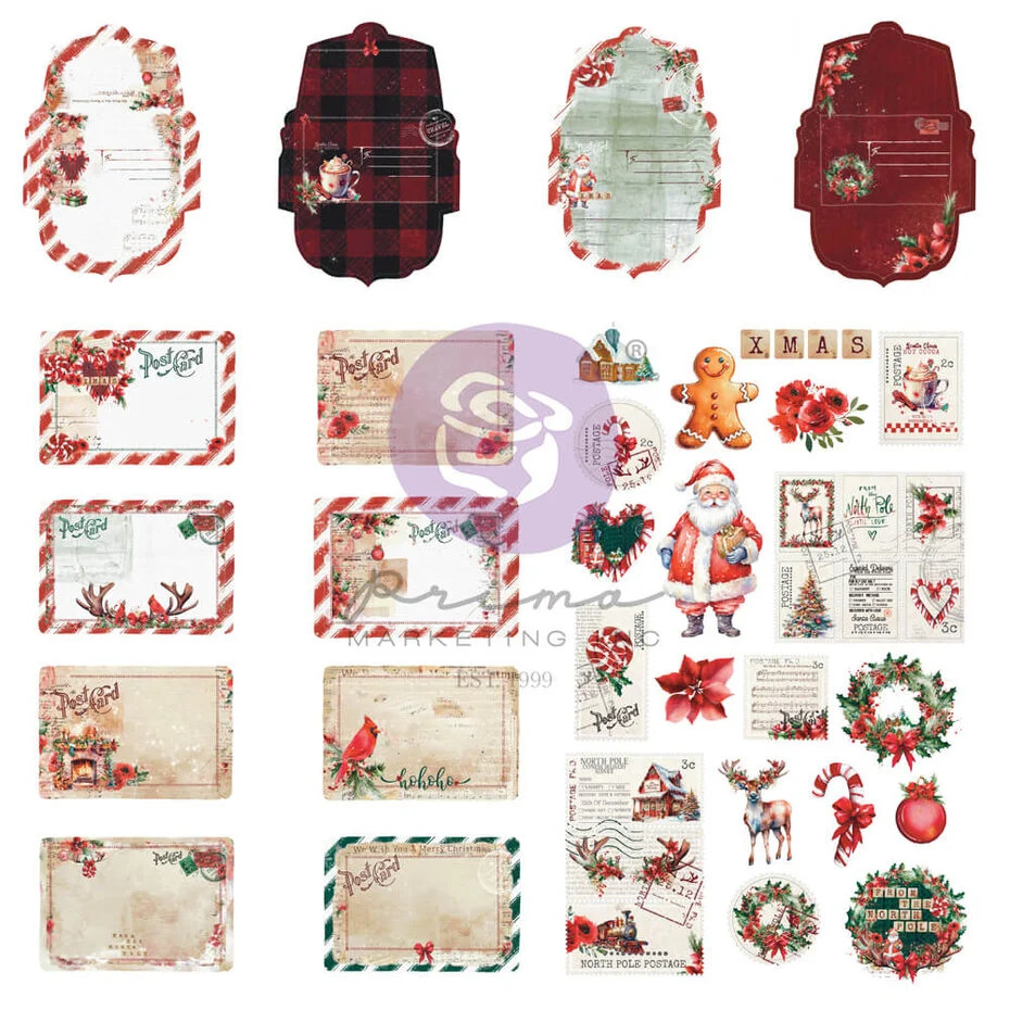 Prima Marketing - Collezione From the North Pole- Envelopes