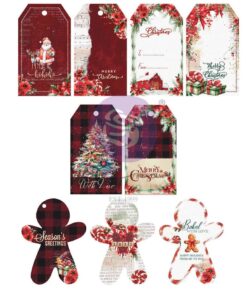 Prima Marketing - Collezione From the North Pole- Tags (36pcs)