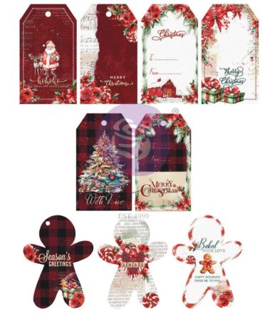 Prima Marketing - Collezione From the North Pole- Tags (36pcs)