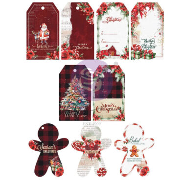 Prima Marketing - Collezione From the North Pole- Tags (36pcs)