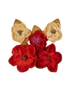 Prima Marketing - Collezione From the North Pole-  Flowers Festive Carols (5pcs)