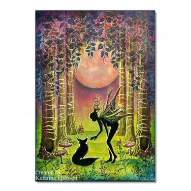 Alternative view of Lavinia Stamp - Berry Leaves Stamp