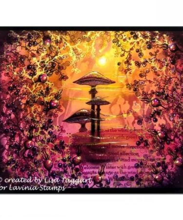 Alternative view of Lavinia Stamp - Mini Winter Berry Stamp