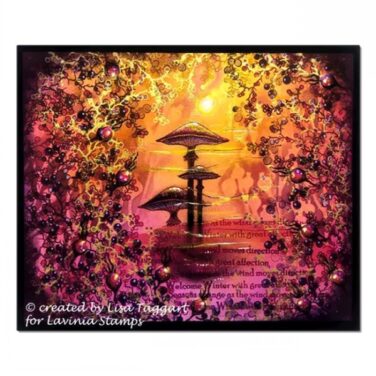 Alternative view of Lavinia Stamp - Mini Winter Berry Stamp