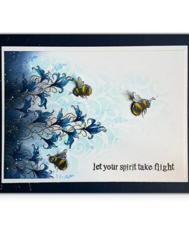 Alternative view of Lavinia Stamp - Twilight Lily Stamp