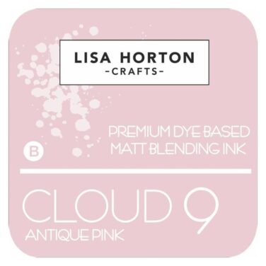 Lisa Horton Crafts Cloud 9 Dye Based Matte Blending Ink Pad - Antique Pink