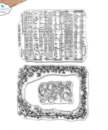 ELIZABETH CRAFT - Romantic Revival Stamps Music & Ornate Frame