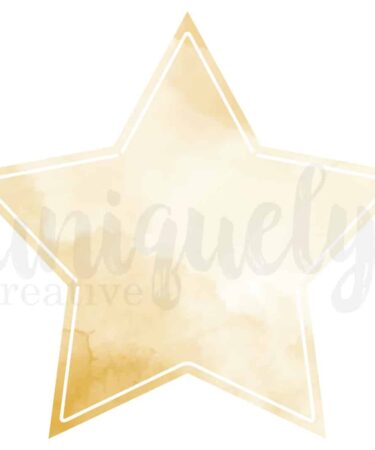 UNIQUELY CREATIVE -Collezione Written in the StarsCollezione  Classic Star Decorative Base Layer