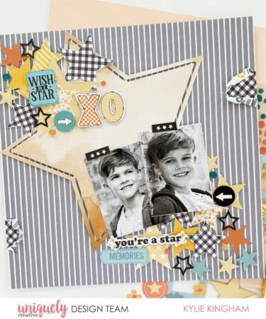 Alternative view of UNIQUELY CREATIVE -Collezione Written in the StarsCollezione  Classic Star Decorative Base Layer