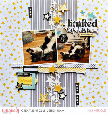 Alternative view of UNIQUELY CREATIVE - Collezione Written in the Stars Chipboard Stickers