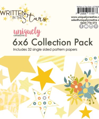 UNIQUELY CREATIVE - Collezione Written in the Stars 6 x 6 Collection Pack