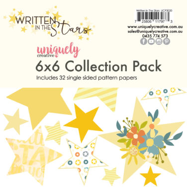 UNIQUELY CREATIVE - Collezione Written in the Stars 6 x 6 Collection Pack