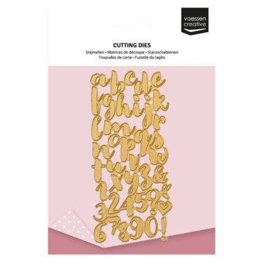 Vaessen Creative • Mini Cutting Dies Alphabet 42pcs