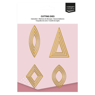 Vaessen Creative • Mini Cutting Dies Basic Shapes 1 16pcs