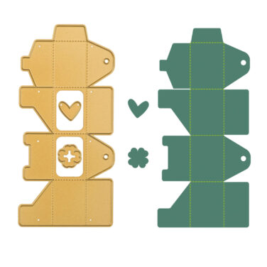 Alternative view of Vaessen Creative • Mini Cutting Dies Gift Box 3pcs