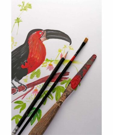 Alternative view of Clairefontaine • PaintON Carta Mixed Media 250gA5 40x